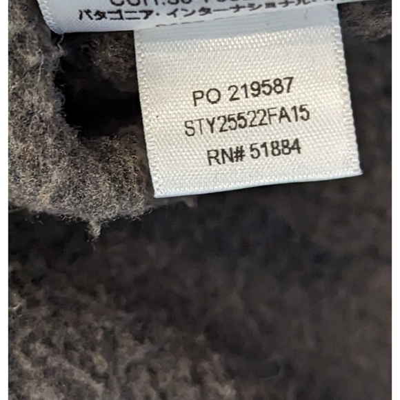 Patagonia Better Sweater Quarter Zip Fleece Pullover in Dark Walnut Size Small - Picture 6 of 8